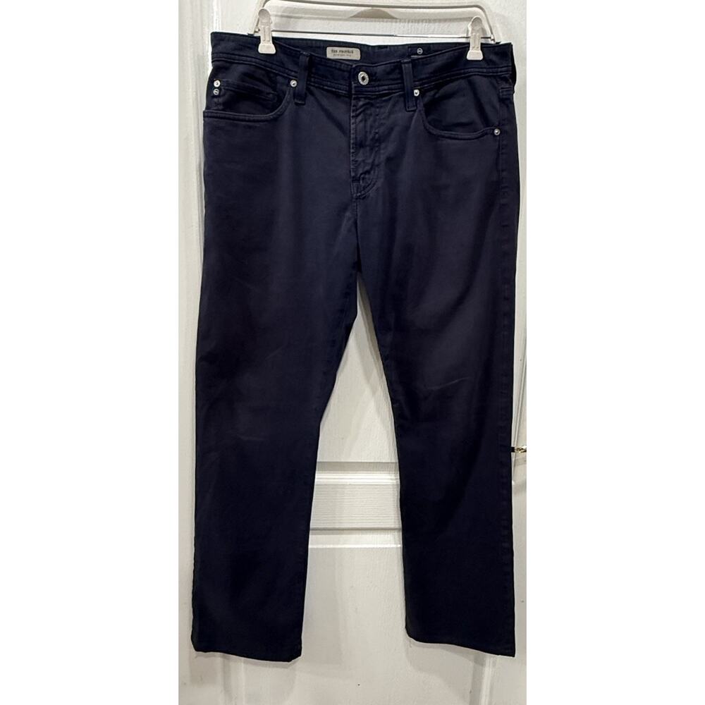 AG Adriano Goldschmied Protege Straight Leg Jeans Gray Mens Made In USA 33x34